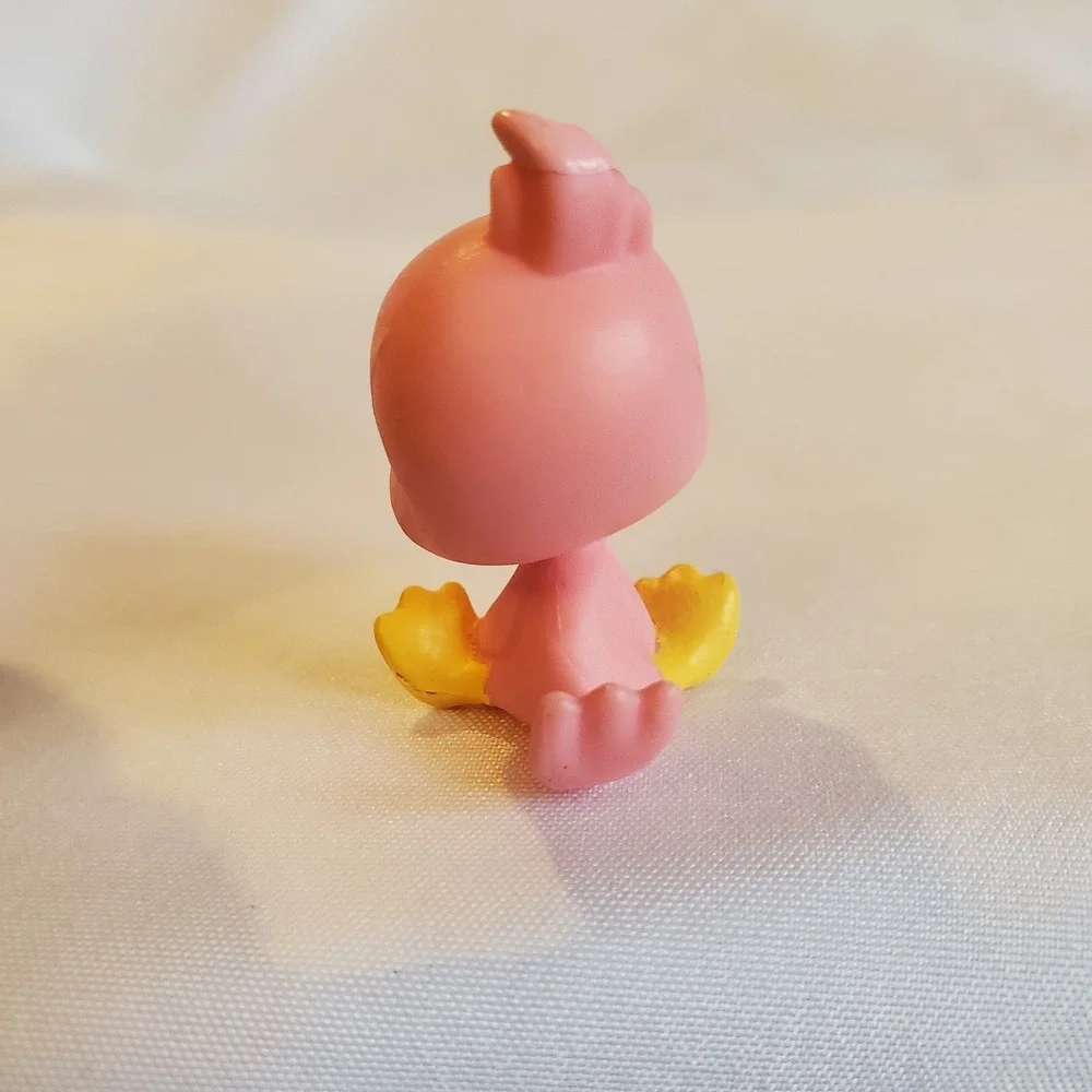 Littlest‎ Pet Shop LPS #3813 Siesta Perez Bird Pink Pet PAWSABILITIES